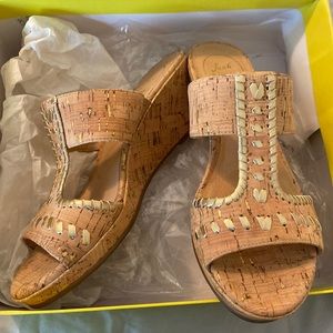 Jack Rogers, Nora sandals, size 8